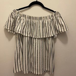 Banana Republic off shoulder shirt